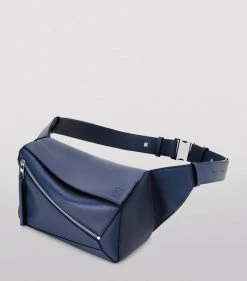 LOEWE Small Leather Puzzle Belt Bag OCEAN Holdalls -LOEWE Sales loewe small leather puzzle belt bag 16904356 33534386 1000