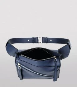 LOEWE Small Leather Puzzle Belt Bag OCEAN Holdalls -LOEWE Sales loewe small leather puzzle belt bag 16904356 33534397 1000