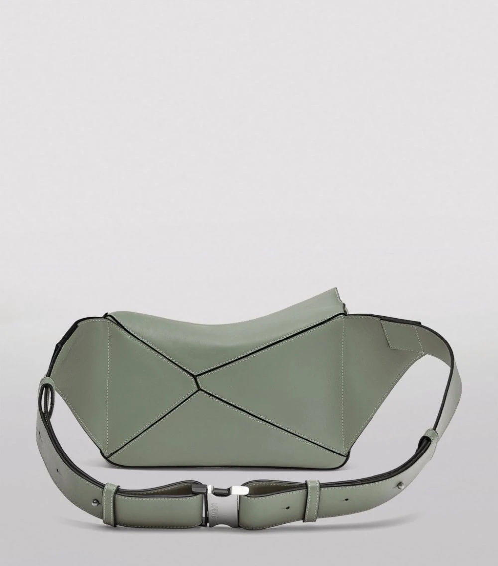 LOEWE Small Leather Puzzle Belt Bag DARK SAGE Pouches 5 LOEWE Small Leather Puzzle Belt Bag DARK SAGE Pouches - Image 3