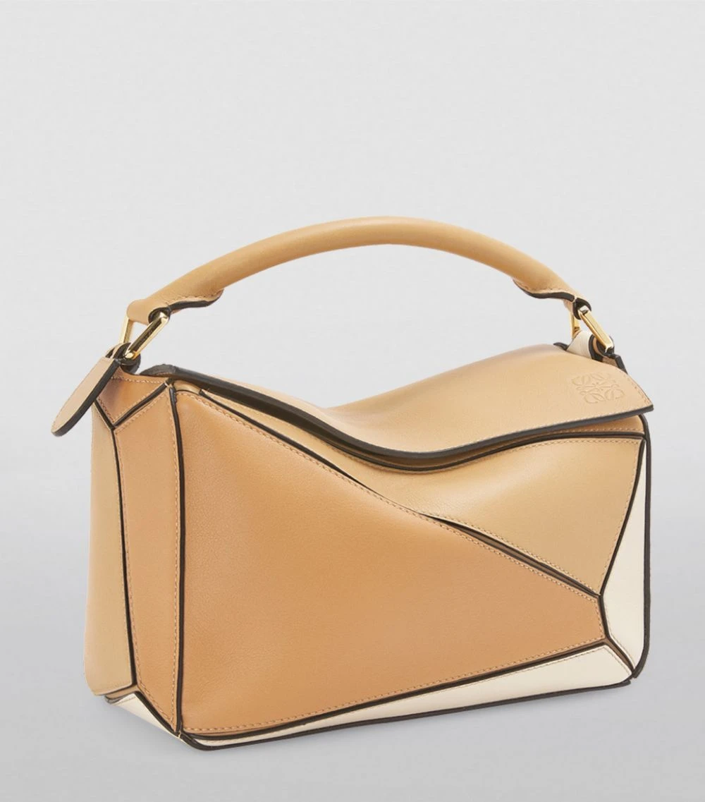 LOEWE Small Leather Puzzle Shoulder Bag DUNE/WARM DESERT Top Handle Bags 7 LOEWE Small Leather Puzzle Shoulder Bag DUNE/WARM DESERT Top Handle Bags - Image 5