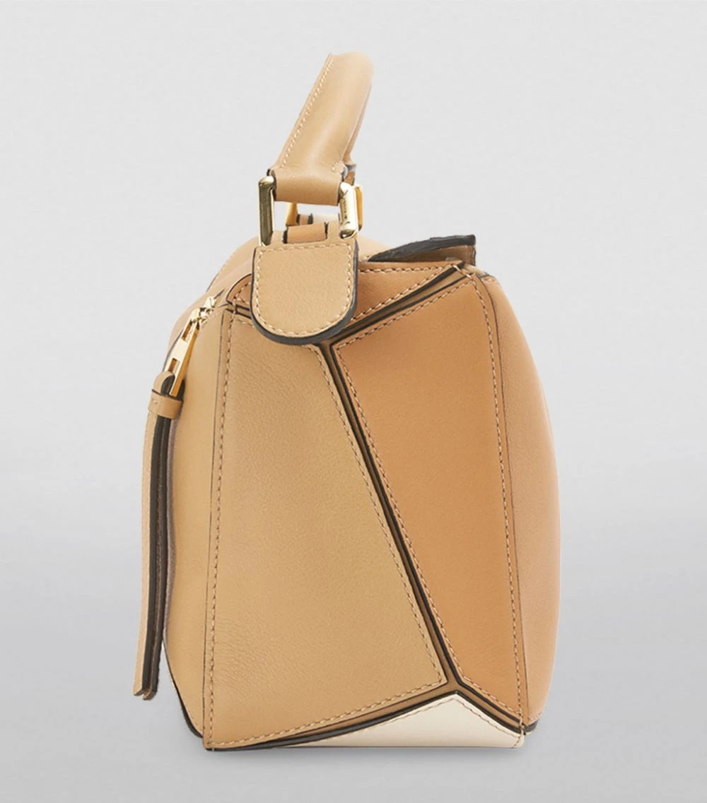 LOEWE Small Leather Puzzle Shoulder Bag DUNE/WARM DESERT Top Handle Bags 6 LOEWE Small Leather Puzzle Shoulder Bag DUNE/WARM DESERT Top Handle Bags - Image 4
