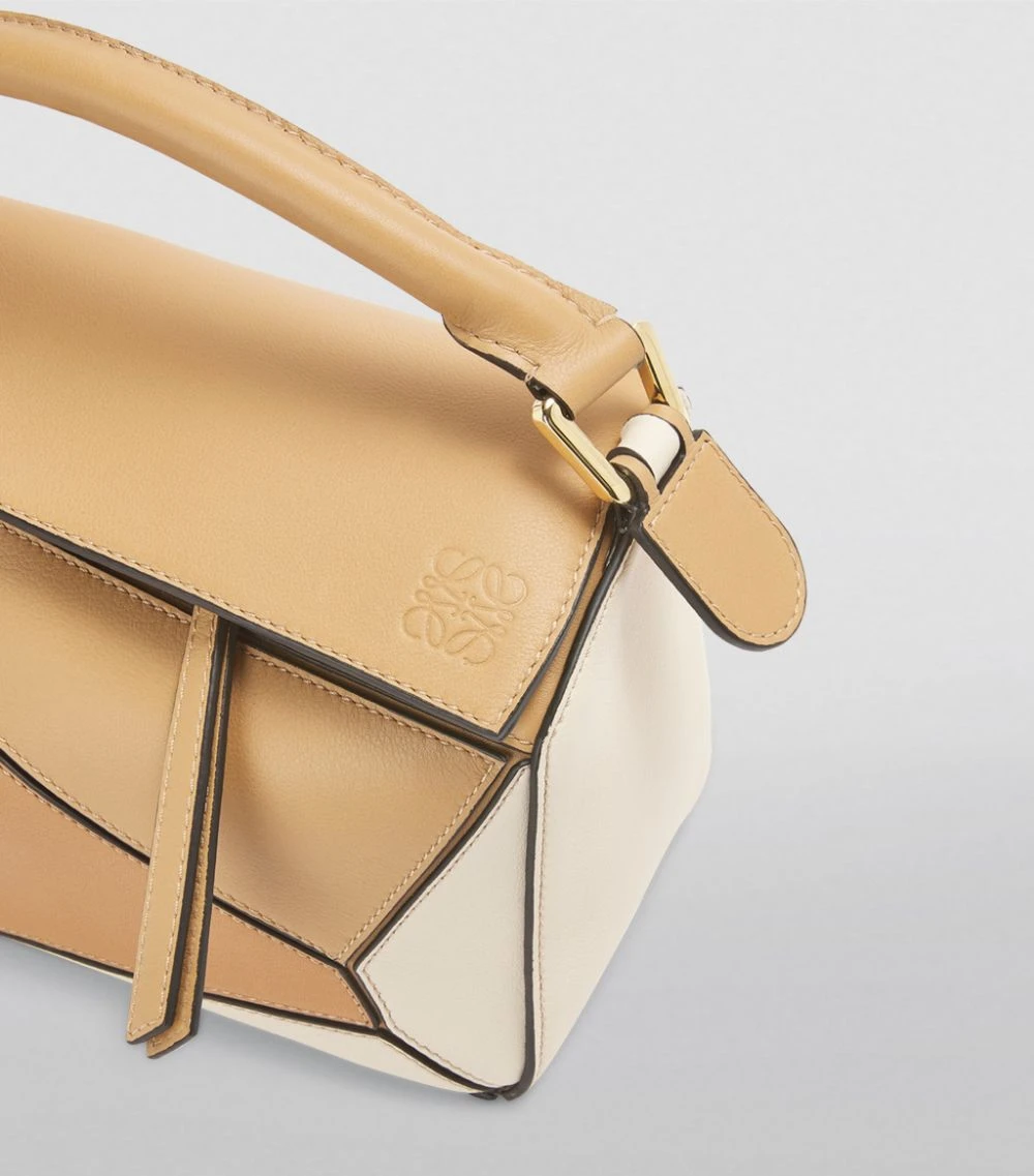 LOEWE Small Leather Puzzle Shoulder Bag DUNE/WARM DESERT Top Handle Bags 10 LOEWE Small Leather Puzzle Shoulder Bag DUNE/WARM DESERT Top Handle Bags - Image 8