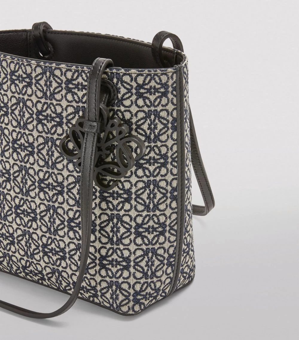 LOEWE Square Anagram Tote Bag NAVY/BLACK Tote Bags 7 LOEWE Square Anagram Tote Bag NAVY/BLACK Tote Bags - Image 5
