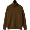 LOEWE TURTLENECK CASHMERE SWEATER KHAKI GREEN Sweaters 2 LOEWE TURTLENECK CASHMERE SWEATER KHAKI GREEN Sweaters -LOEWE Sales loewe turtleneck cashmere sweater 15801185 29335290 1000