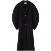 LOEWE Wool-Cashmere Circular-Sleeve Belted Coat BLACK Wrap Coats 2 LOEWE Wool-Cashmere Circular-Sleeve Belted Coat BLACK Wrap Coats -LOEWE Sales loewe wool cashmere circular sleeve belted coat 17279048 35267633 1000