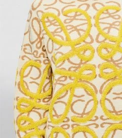 LOEWE Wool-Linen Anagram Sweater ecru/camel Sweaters 11 LOEWE Wool-Linen Anagram Sweater ecru/camel Sweaters -LOEWE Sales loewe wool linen anagram sweater 17581180 37441127 1000