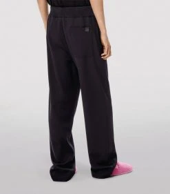 LOEWE Wool Ribbed-Waist Sweatpants DARK NAVY -LOEWE Sales loewe wool ribbed waist sweatpants 17582142 36785271 1000