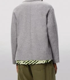 LOEWE Wool-Rich Anagram Workwear Jacket NAVY/GREY Field Jackets 10 LOEWE Wool-Rich Anagram Workwear Jacket NAVY/GREY Field Jackets -LOEWE Sales loewe wool rich anagram workwear jacket 17582129 36787864 1000