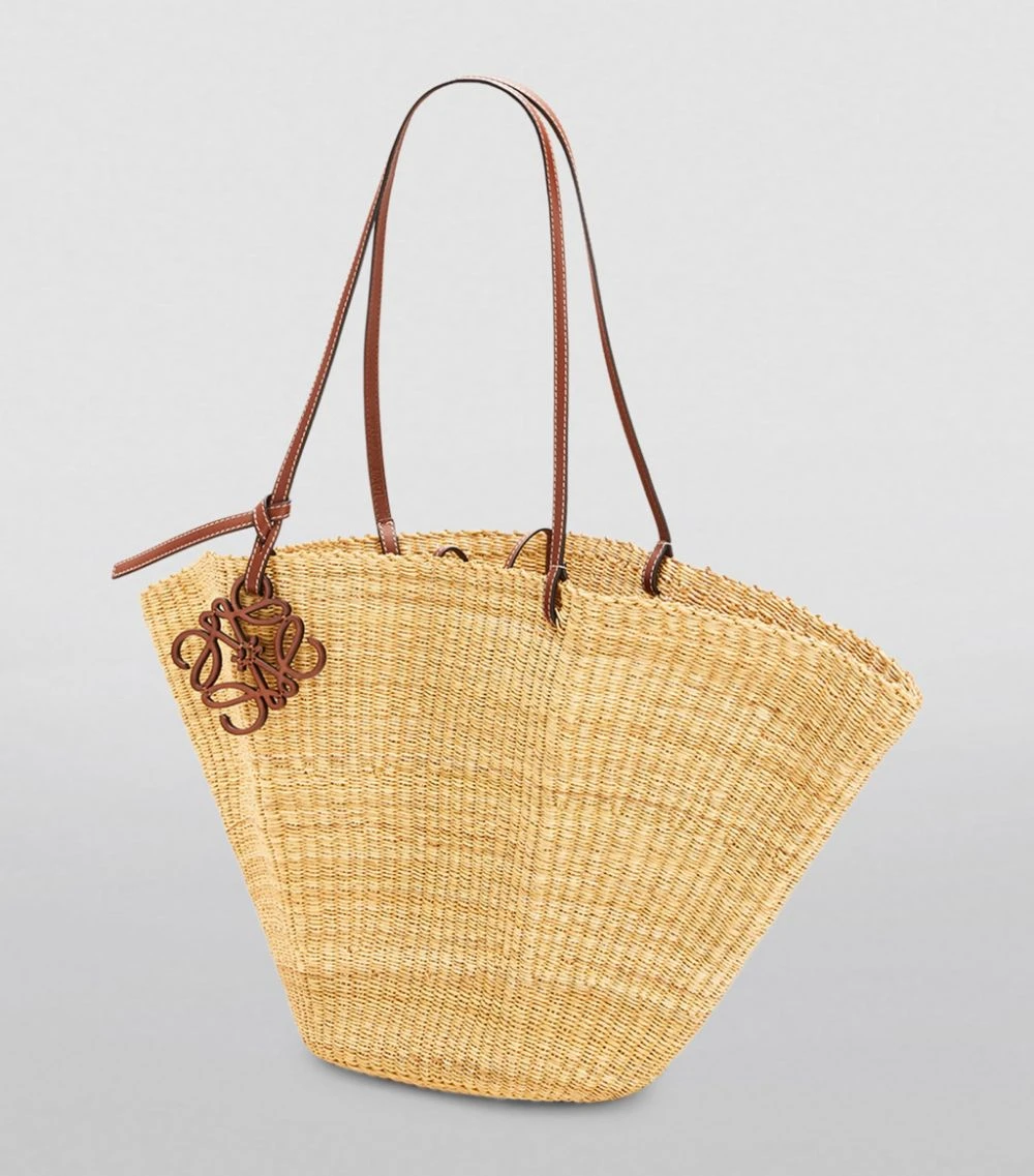 LOEWE x Paula’s Ibiza Shell Basket Bag NATURAL/PECAN Mini Bags 4 LOEWE x Paula’s Ibiza Shell Basket Bag NATURAL/PECAN Mini Bags - Image 2