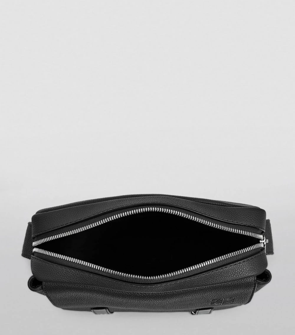 LOEWE XS Leather Military Messenger Bag ANTHRACITE Messenger Bags 4 LOEWE XS Leather Military Messenger Bag ANTHRACITE Messenger Bags - Image 2