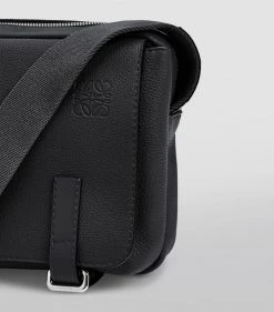LOEWE XS Leather Military Messenger Bag ANTHRACITE Messenger Bags 9 LOEWE XS Leather Military Messenger Bag ANTHRACITE Messenger Bags -LOEWE Sales loewe xs leather military messenger bag 16261133 31864429 1000